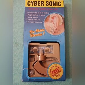 Cyber Sonic Earring Amplifier * As Seen On TV* New Open Box